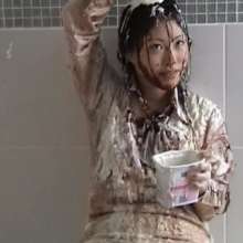 usamilk japanese cosplay: Messy Play of Japanese Cute Cosplay Girl: Ichigo 04