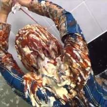 usamilk japanese cosplay: Messy Play of Japanese Cute Cosplay Girl: Kiki 06