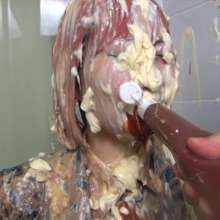 usamilk japanese cosplay: Messy Play of Japanese Cute Cosplay Girl: Kiki 06