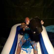 Dawamman: Naked Blue Slimed Male