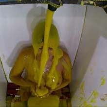 RevSlymsford: Nikki's Sexy Messy 'Happy Birthday' Striptease Treat.