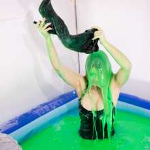 CandyCustard: Photoset: Elle PVC Gunge Pool