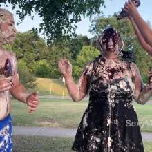 Alana SexyMessyBabes: Pied in the Park Prank