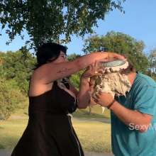 Alana SexyMessyBabes: Pied in the Park Prank