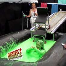 LiquidX: The Plunga!  at Messyworld, Issy vs Hayleigh