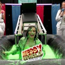 LiquidX: The Plunga!  at Messyworld, Issy vs Hayleigh