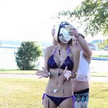 FunFilled Photography: Sara's Wet and Messy Afternoon with Her Friend!
