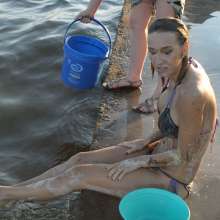 FunFilled Photography: Sara's Wet and Messy Afternoon with Her Friend!