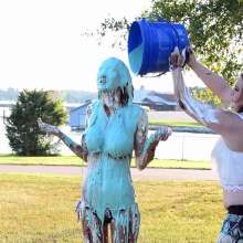 FunFilled Photography: Sara's Wet and Messy Afternoon with Her Friend!