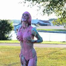 FunFilled Photography: Sara's Wet and Messy Afternoon with Her Friend!
