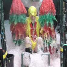 LiquidX: The Human Carwash: Footballer Gunged