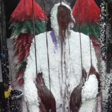 LiquidX: The Human Carwash: Footballer Gunged