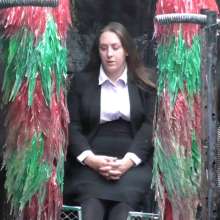 LiquidX: The Human Carwash: Michaela In Business Wear