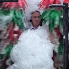 LiquidX: The Human Carwash: Michaela In Business Wear