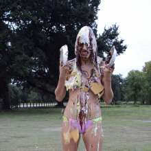 FunFilled Photography: Twin Peaks Girl Christina Gets Super Wet and Messy!