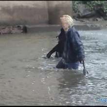 wamtec: Wet Jeans Girls--Angel and Sandi