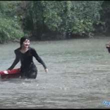 wamtec: Wet Jeans Girls--Angel and Sandi