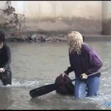 wamtec: Wet Jeans Girls--Angel and Sandi