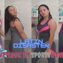 Nataly Loveu: Wetlook in Sportswear