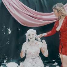 Alana SexyMessyBabes: Bailey in Red Vinyl Gets Alana