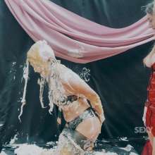 Alana SexyMessyBabes: Bailey in Red Vinyl Gets Alana