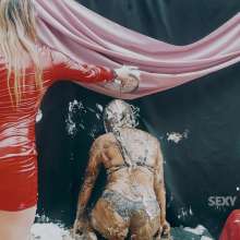 Alana SexyMessyBabes: Bailey in Red Vinyl Gets Alana