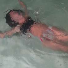Jayce: Cum Swim with Me!  Pool Diving and Dunking in Bikini