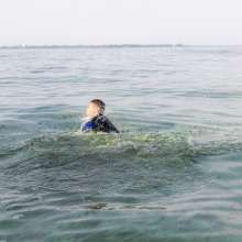 Wet Live Team: Danio Caught the Wave with His Face!  Wow