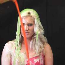 RevSlymsford: Emma Gets Gunged By Messy Jessie (Gunge / Pies / Custard ++)