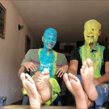 RevSlymsford: Fergus, Gideon and Lionel Tickling and Slime Fun Chaos