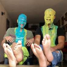 RevSlymsford: Fergus, Gideon and Lionel Tickling and Slime Fun Chaos