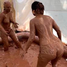 Messygirl: New Messygirl Download: Backyard Mud Wrestling Girls