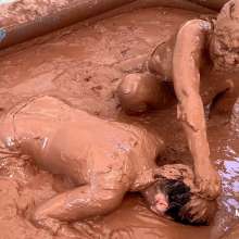 Messygirl: New Messygirl Download: Backyard Mud Wrestling Girls