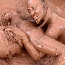 Messygirl: New Messygirl Download: Backyard Mud Wrestling Girls