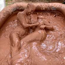Messygirl: New Messygirl Download: Backyard Mud Wrestling Girls