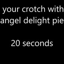 CandyCustard: Pie and Splosh Humiliation Wamstructions