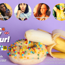 PennyBanks: Free messy live show tonight with me and 4 of my friends!