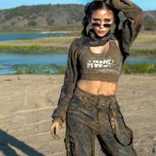 EgyptianRRR: Girl Rips Her Leather Pants After Getting Fully Muddy