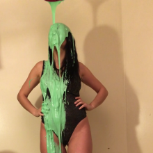 Slimed Models: Sera Green Slimed for the First Time!