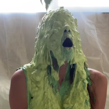 Slimed Models: Vivi Gets Slimed With Nasty Green Fish Slop