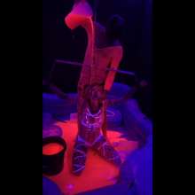 Larzstord: Sensual Bondage and UV Slime