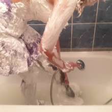 Top Messy Girls: Taking a Shower after a Lot of Pies