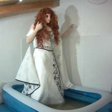Wetlook Doll: Wet Wedding Dress 5