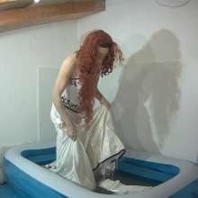 Wetlook Doll: Wet Wedding Dress 5