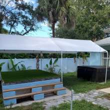 Dirty Muse: How to hide a 10'x 8' mud pit