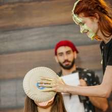 walking the plank: More exclusive photos from the show 16 (drive)--girls getting pied