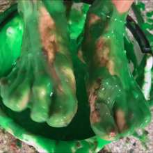 RevSlymsford: Antony's Splosh Training Camp 3:  Feet, Slime + Frosting
