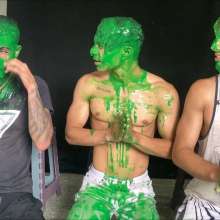 RevSlymsford: Antony's WAM Training Camp: 3 Boys + Buckets Of Green Slime