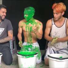 RevSlymsford: Antony's WAM Training Camp: 3 Boys + Buckets Of Green Slime