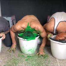 RevSlymsford: Antony's WAM Training Camp: 3 Boys + Buckets Of Green Slime